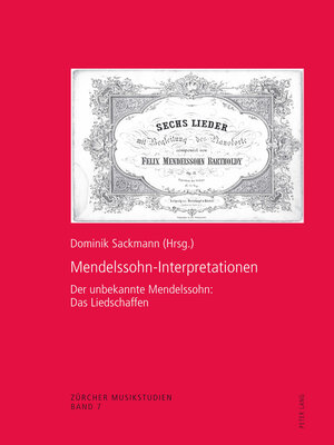 cover image of Mendelssohn-Interpretationen